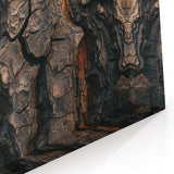 Detailed Tree Bark: Nature Wall Art for Rustic and Modern Interiors