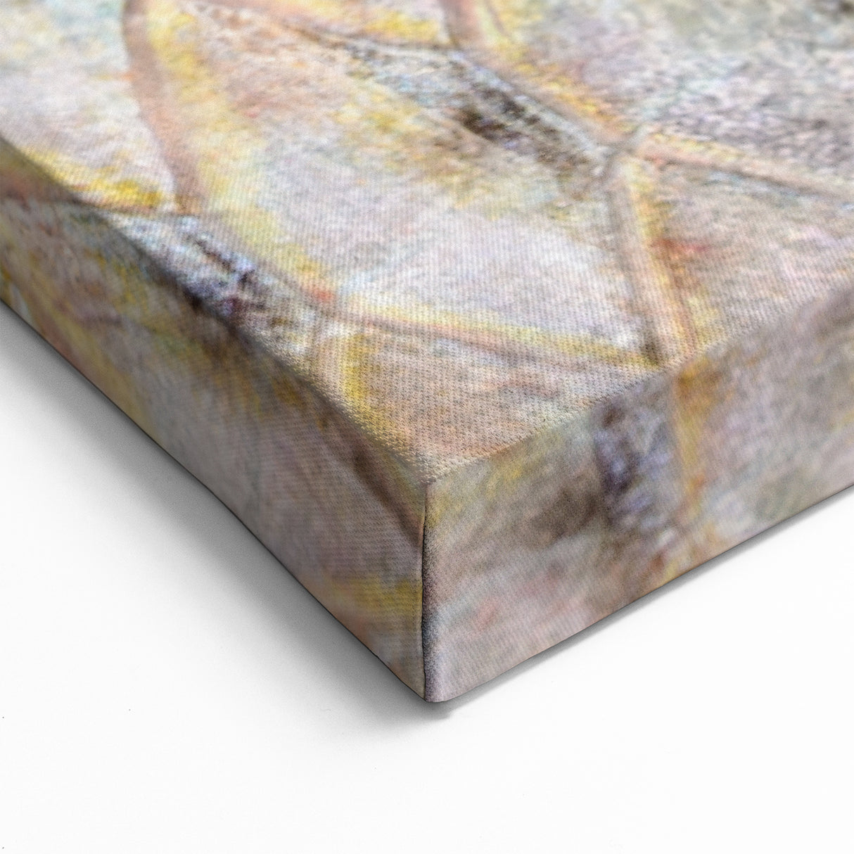 Nature Wall Art - Close-Up Fish Scale Texture Photography Canvas Print