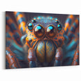 Animal Wall Art - Spider Macro Close-Up Nature Photography Canvas Print