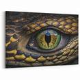 Animal Wall Art - Snake Eye Close-Up Nature Photography Canvas Print