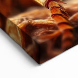 Wasp Close-Up Animal Wall Art - Wildlife Nature Photography Canvas Print