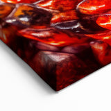 Fiery Reptile Eye Close-Up Wall Art - Bold Wildlife Photography Print