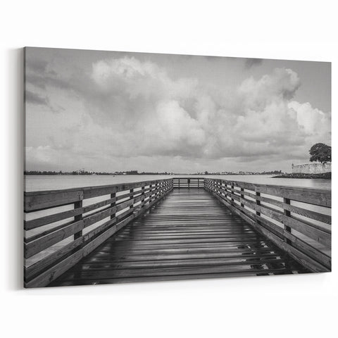 Puerto Rico Photography - Caribbean Islands Artwork of San Juan Pier