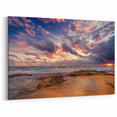 Caribbean Canvas Prints - Puerto Rico Photography of Beach Sunset Scene