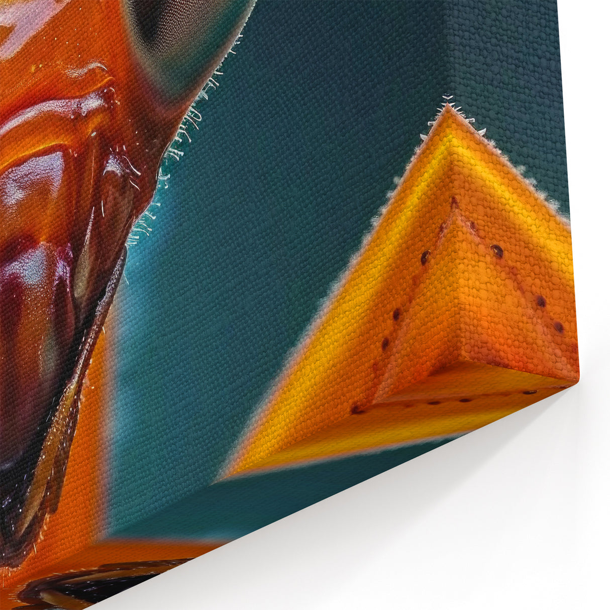 Animal Wall Art – Praying Mantis Close-Up Print | Nature Canvas Art