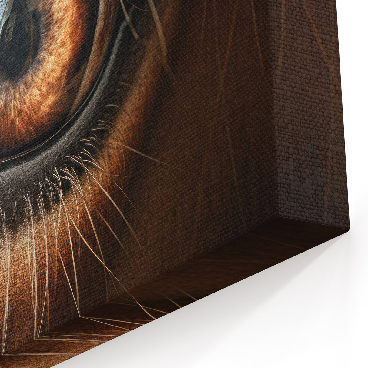 Animal Wall Art – Detailed Horse Eye Close-Up | Nature Canvas Prints