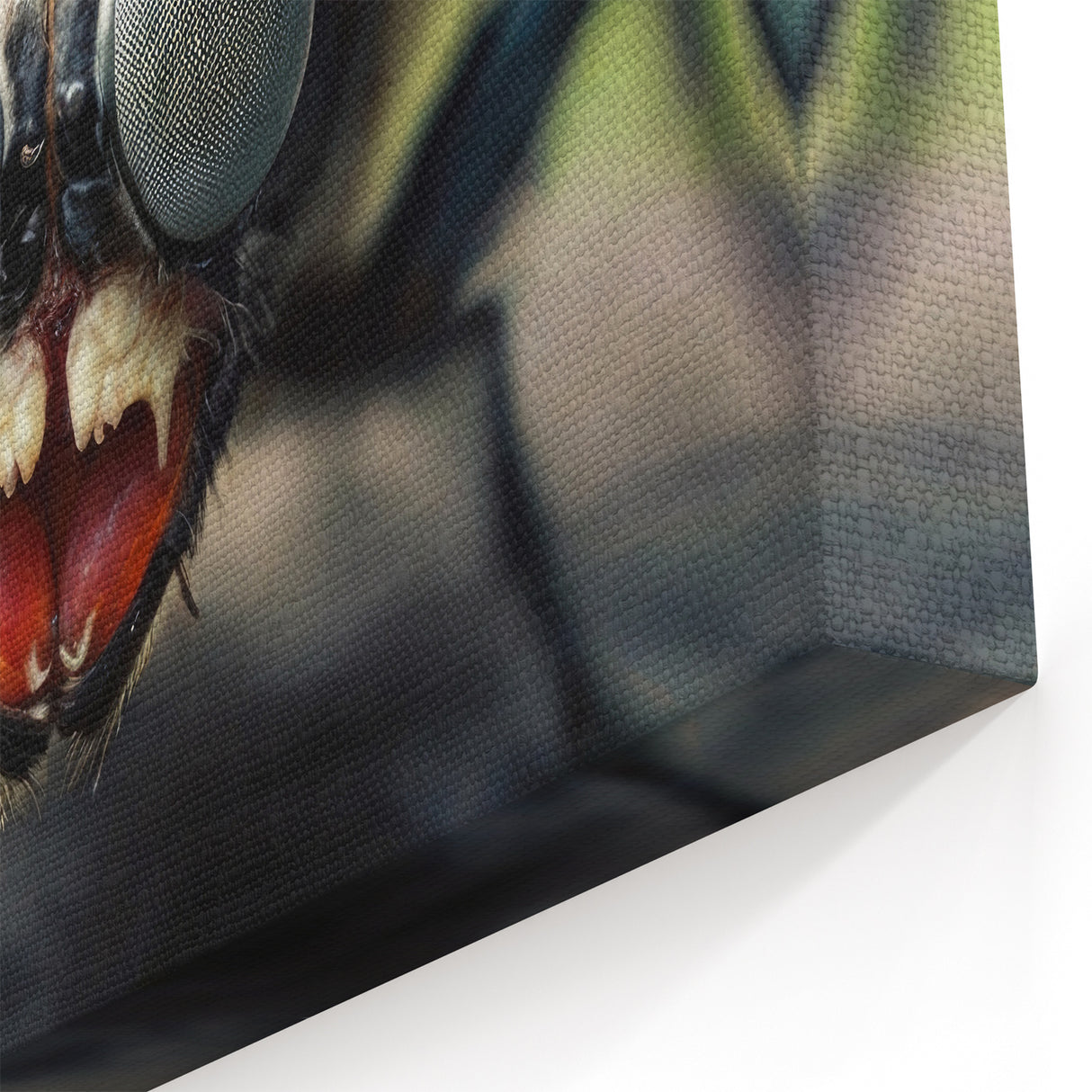 Insect Wall Art – Fly Close-Up Photography | Nature Wildlife Canvas Prints