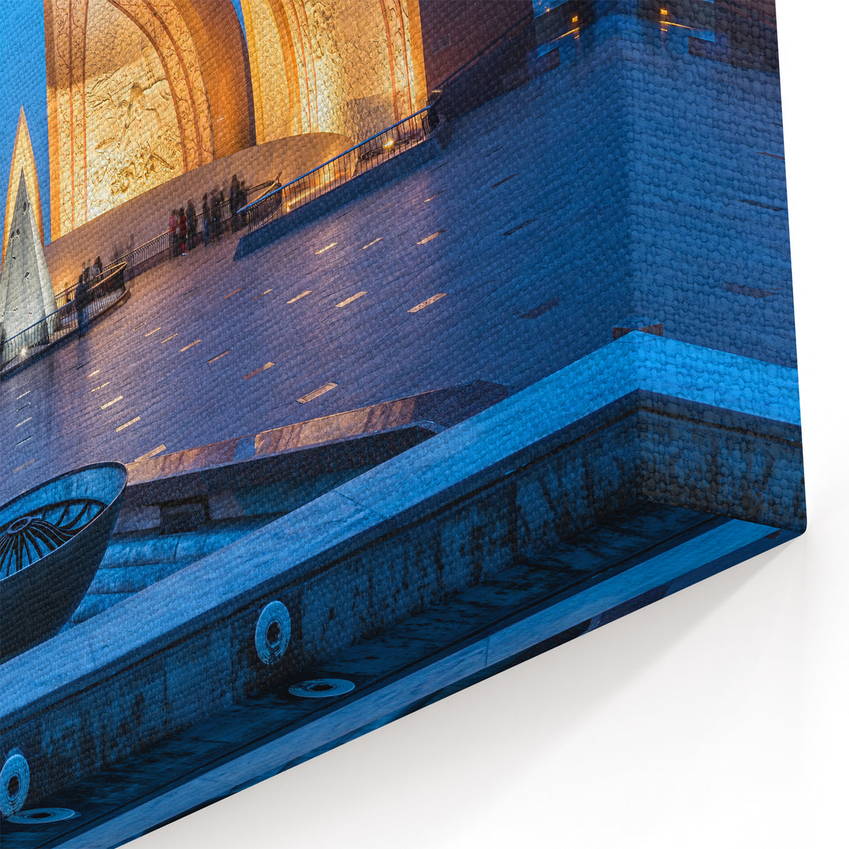 Iconic Pakistan Monument Wall Art – Beautiful Islamabad Canvas Print