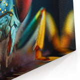 Colorful Insect Wall Art – Macro Close-Up Print | Nature Canvas Prints