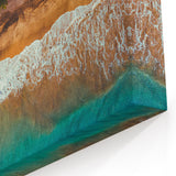 Puerto Rican Scenery - Aerial View of Lush Coastline and Turquoise Waters