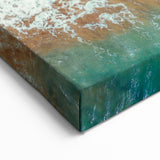 Puerto Rican Scenery - Aerial View of Lush Coastline and Turquoise Waters