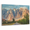 Road to Karakoram Mountains Wall Art – Majestic Northern Pakistan Print