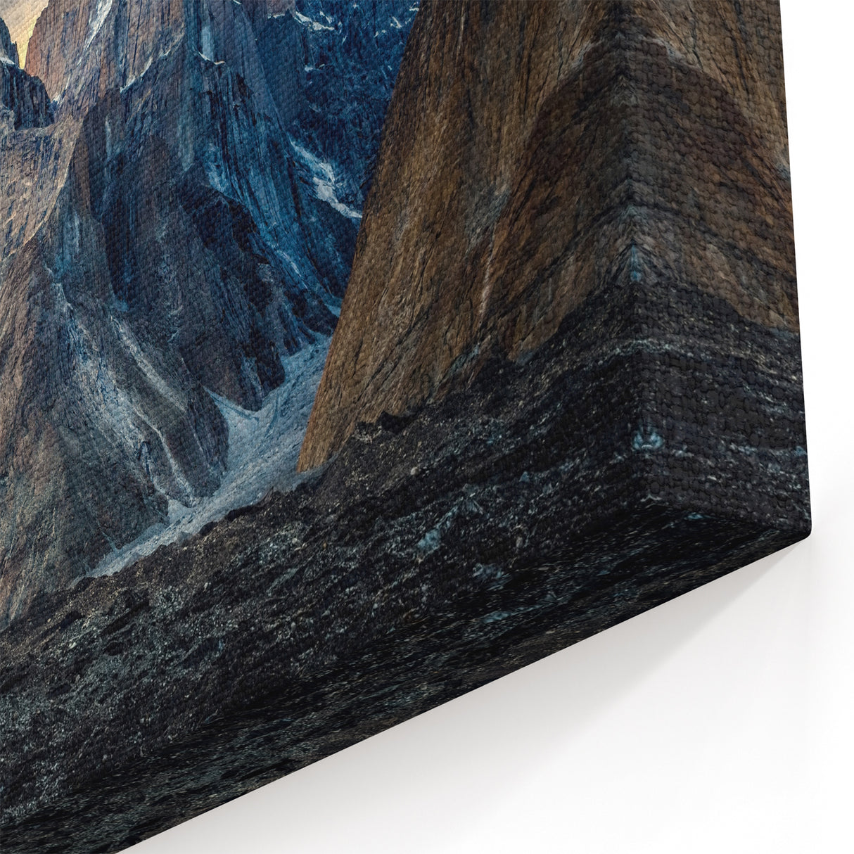 Sunset Over Karakoram Peaks Wall Art – Majestic Northern Pakistan Print