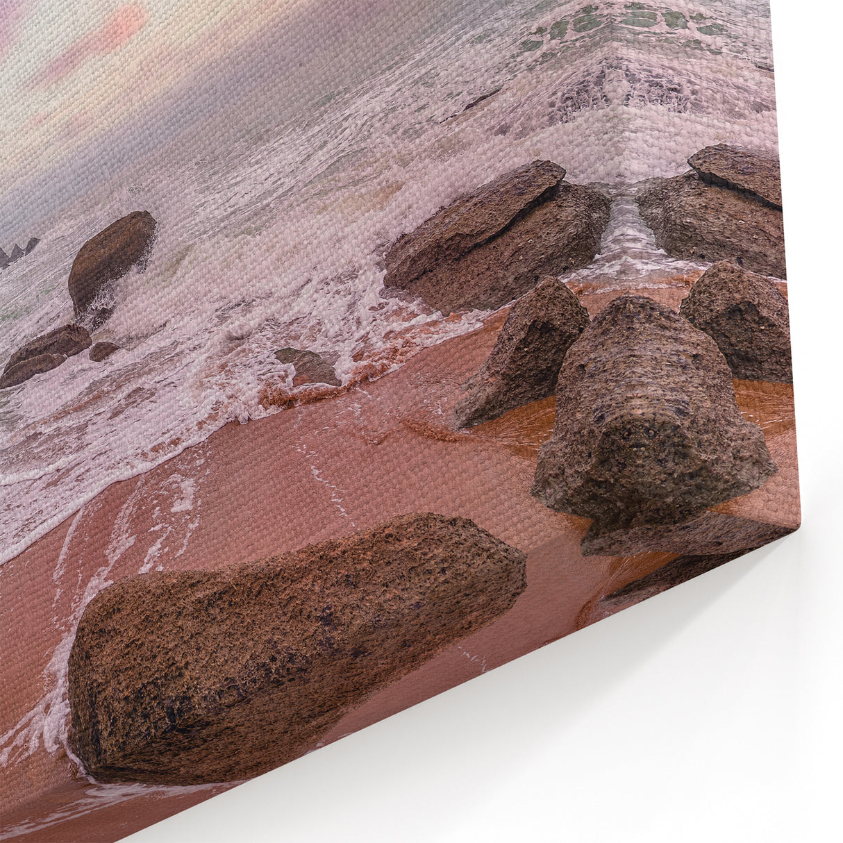 Balochistan Beach Sunset Wall Art – Vibrant Pakistani Coastal Print