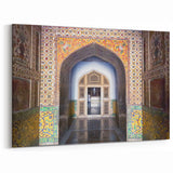 Intricate Mughal Archway Wall Art – Historic Pakistani Architecture Print