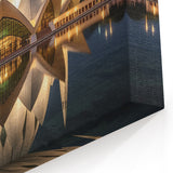 Lotus Temple Reflection Wall Art – Stunning Architectural Masterpiece Print