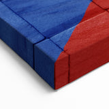 Puerto Rican Scenery – Rustic Puerto Rico Flag Wall Art for Home Decor