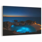 Puerto Rico Photography – Stunning Nighttime Coastal View Wall Art