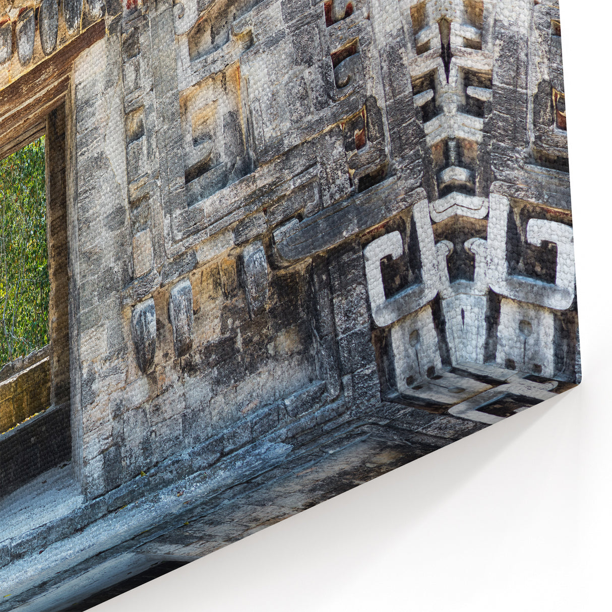 Mayan Ruins Art - Ancient Yucatan Architecture Mexico Yucatan Prints