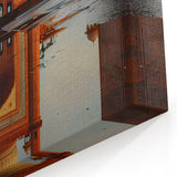 Iconic Pakistani Mosque Wall Art - Vibrant Landscape Canvas Print