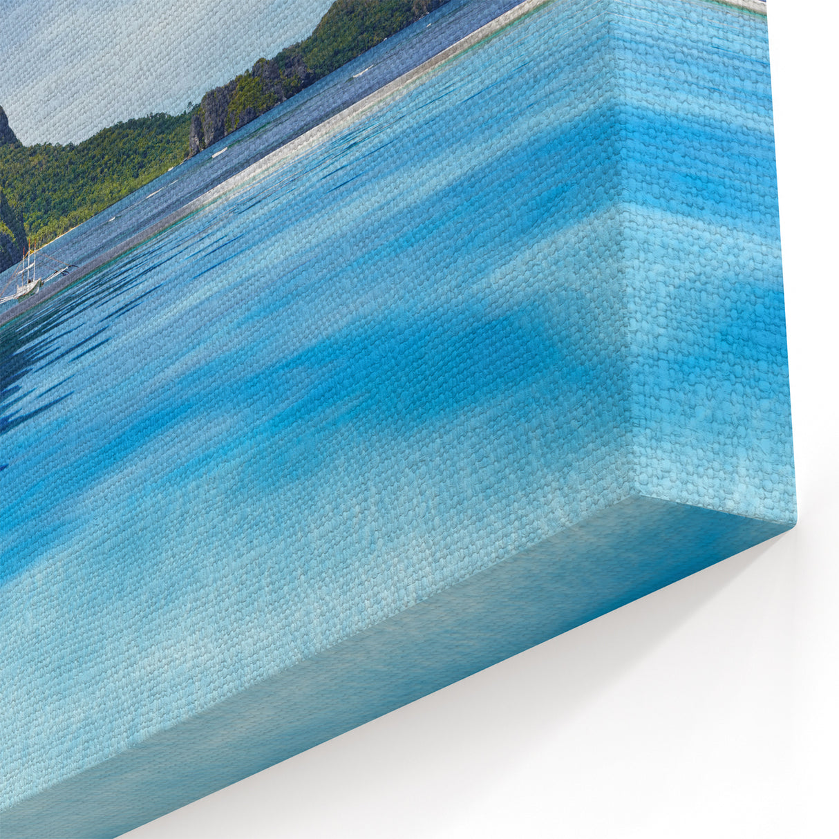 Tropical Scenery Art - Filipino Island Paradise Canvas in Southeast Asian Style