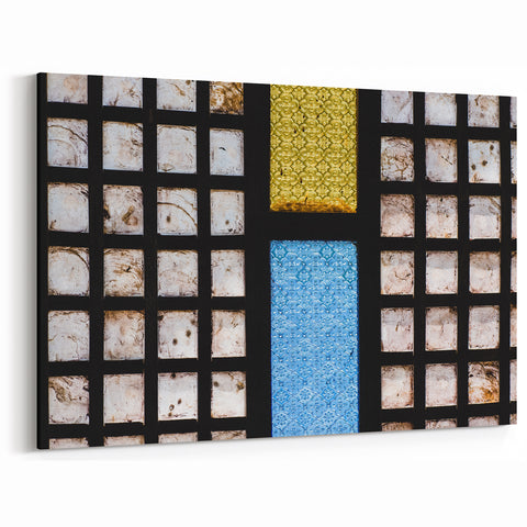 Filipino Culture Artwork - Intricate Window Design in Southeast Asian Art