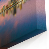 Filipino Island Art - Aerial View of Traditional Boats on Turquoise Waters