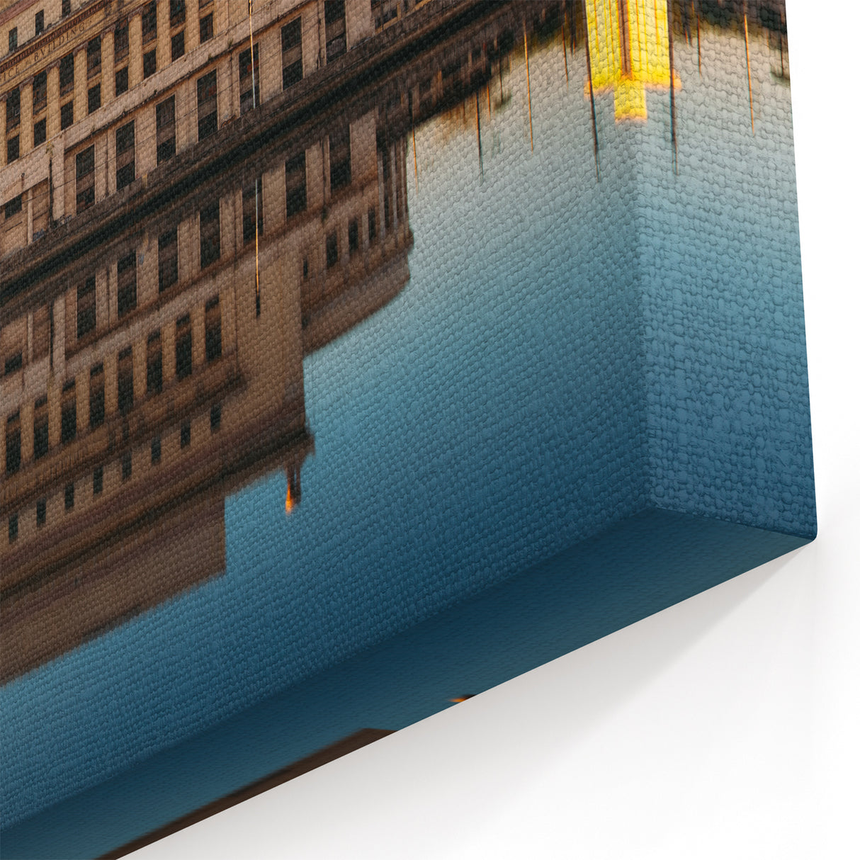 Filipino Culture Artwork - Historic Building Reflection in Manila Cityscape Art