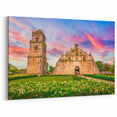 Filipino Culture Artwork - Historic Church at Sunset in Southeast Asian Art