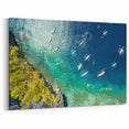 Aerial Philippines Coastline - Tropical Scenery Art Southeast Asian Paradise