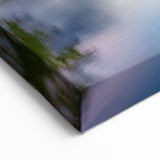 Taiwanese Temple Reflections - Serene Sunset Artwork