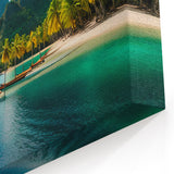 Tropical Island Cove - Filipino Landscape Print Island Paradise Wall Art