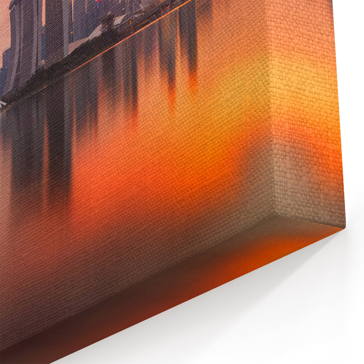 Marina Bay Sands Prints – Stunning Singapore Skyline at Sunset Canvas