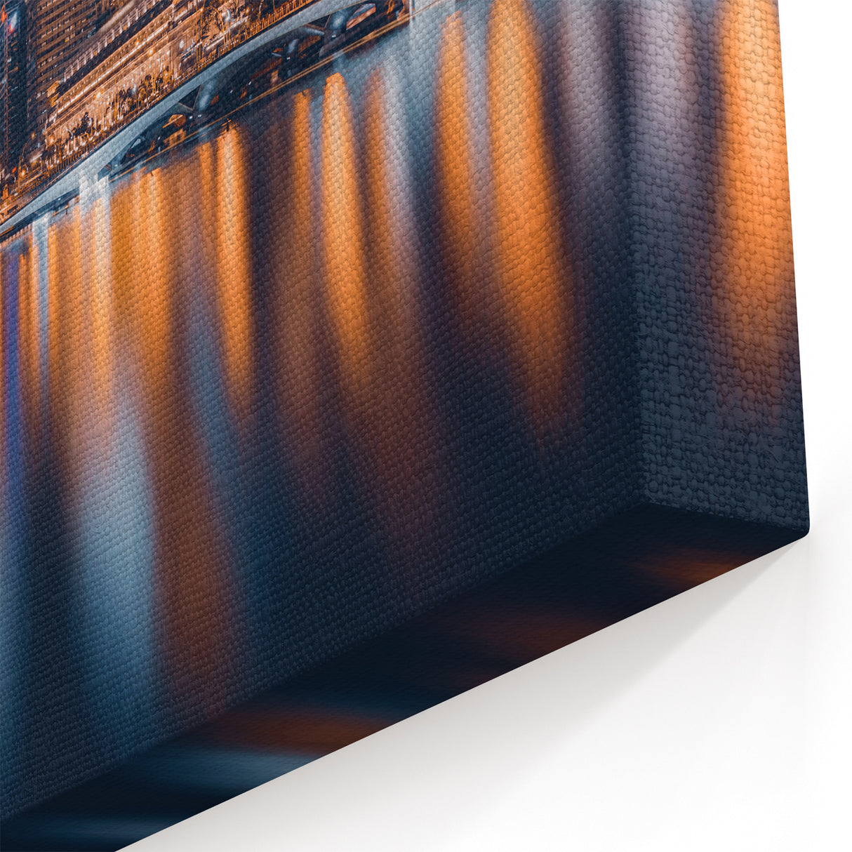 Singapore Nightscape Canvas – Illuminated City Skyline Wall Art