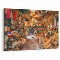Singapore Photography Prints – Vibrant Local Market Art on Canvas