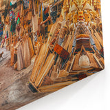 Singapore Photography Prints – Vibrant Local Market Art on Canvas