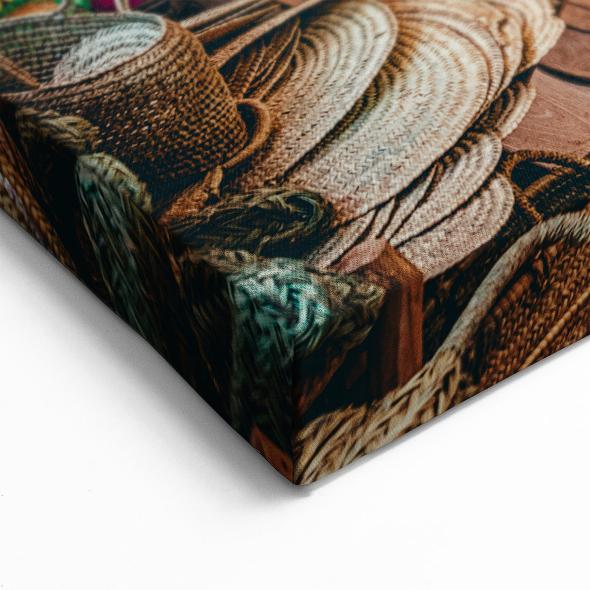 Singapore Photography Prints – Vibrant Local Market Art on Canvas