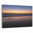 Yucatan Sunset Beach Scene - Mexico Yucatan Wall Art Print