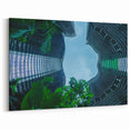 Singapore Cityscape Decor – Modern Architecture and Nature Wall Art