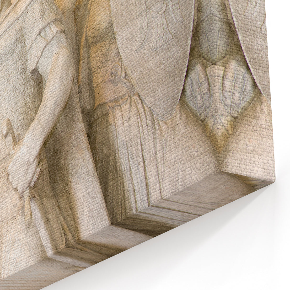 Albania Canvas Art - Historic Albanian Warrior Sculpture for Cultural Decor