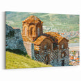 Albania Wall Art - Historic Church of Berat Overlooking The Valley