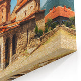 Albanian Landscape Print - Historic Church in the Albanian Countryside