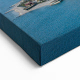 Albania Canvas Art - Coastal City View of Saranda