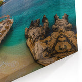 Albania Wall Art - Sunset Coastal View in Ksamil