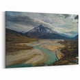 Albanian Landscape Print - Mountain River Serenity