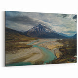 Albanian Landscape Print - Mountain River Serenity