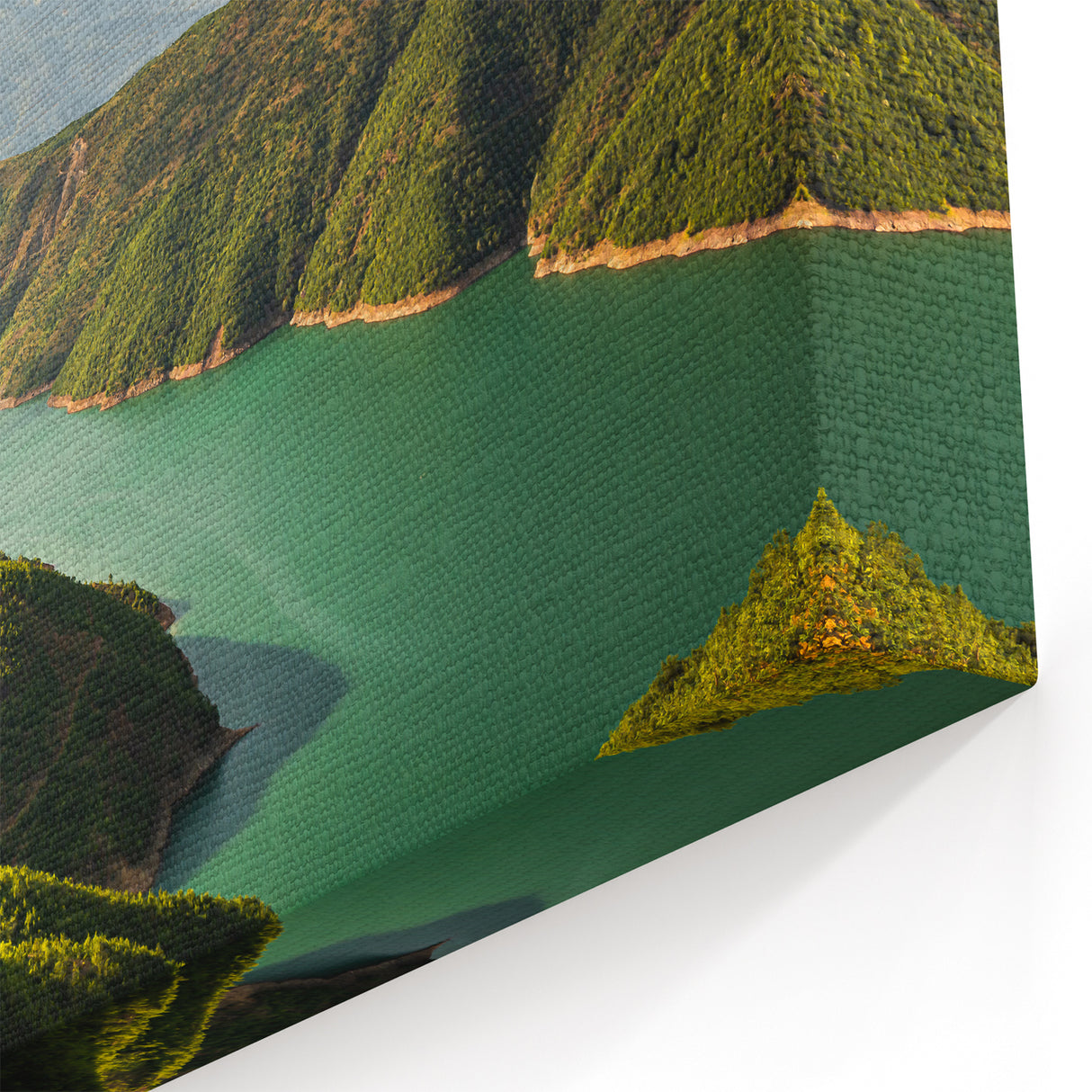 Albanian Landscape Print - Scenic Albania Lake Art