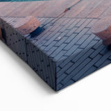 Albania Canvas Art - Sunset Harbor View in Saranda