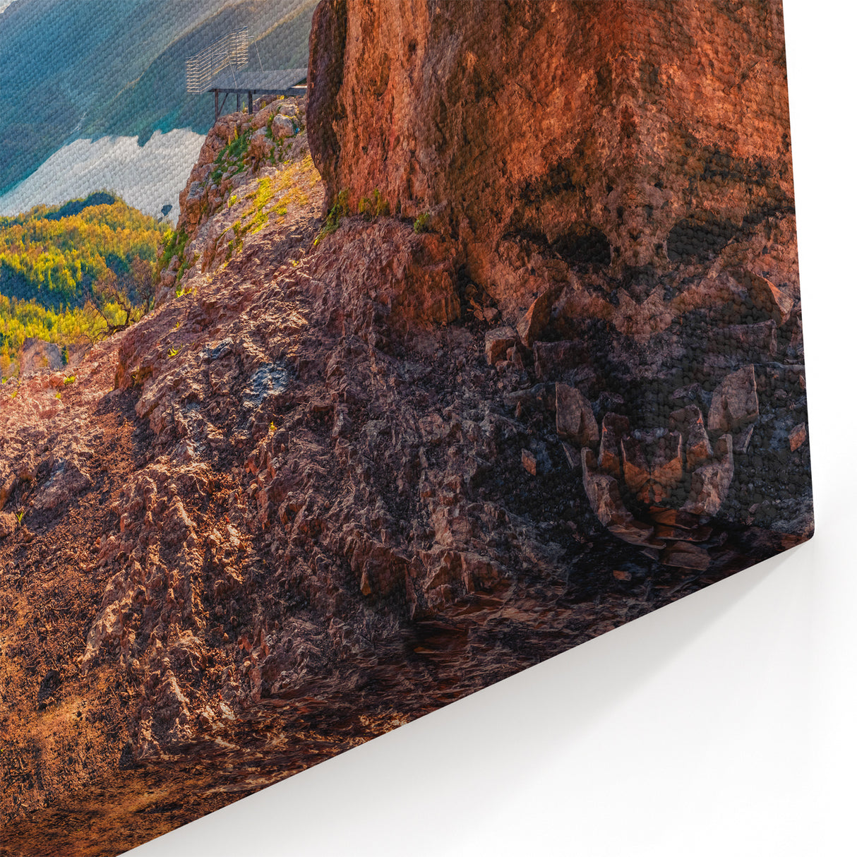 Albania Wall Art - Stunning Scenic Albania Landscape Canvas Art