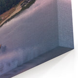 Albania Canvas Art - Tranquil Island Albanian Landscape Print